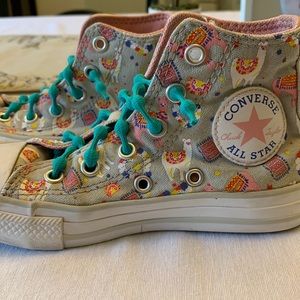 Converse All Star High Top Little Girls Size 11